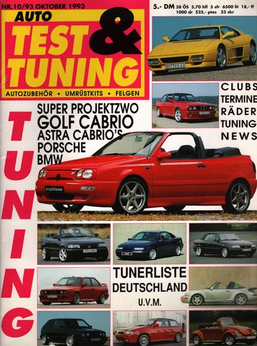 Zeitschrift auto test und - auto,