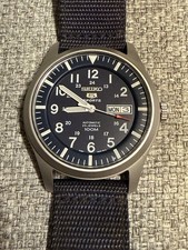 Seiko Sports 5 Automatik Blau