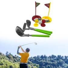 Indoor Golf Spielzeug Set Minigolf Set 3 Tees 3 Bälle für Kinder ab 3 4 5 Jahren
