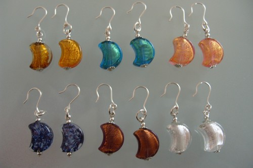 Ohrringe original muranoglas - ohrringe,