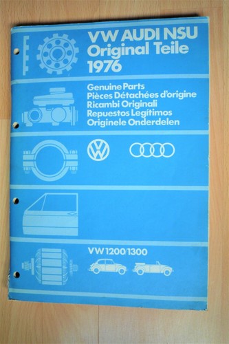 Ersatzteilkatalog audi nsu - ersatzteilkatalog, vw