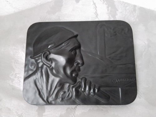 Kohlekeramik keramik relief - kohlekeramik,