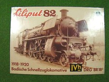 LILIPUT 1982 Werbeprospekt  >> DRG BR 18 << | d338