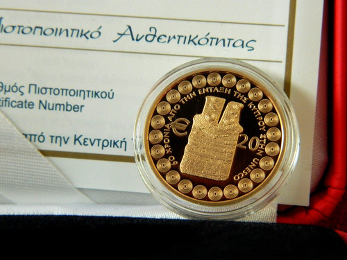 Zypern 2021 gold 20 euro - zypern,,