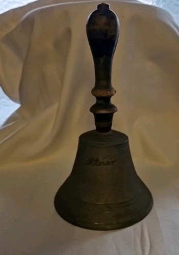 Antike hausglocke miner - antike, alt