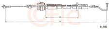 COFLE Gaszug 11.082 für VW