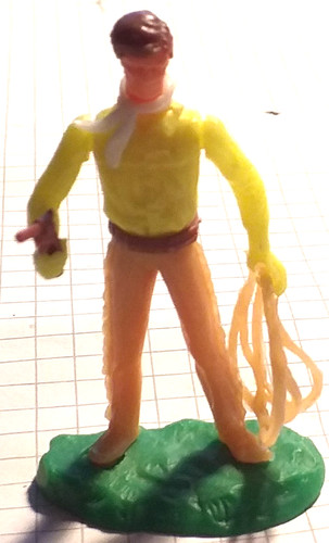 Elastolin cowboy mit lasso - elastolin:,