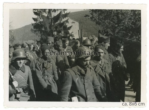 Orig foto kolonial gefangene - foto,