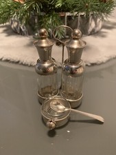 Menage aus 800 Silber Italien