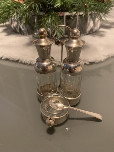 Menage aus 800 silber - silber, italien