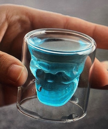 Doppelwandiger glasbecher - doppelwandiger,