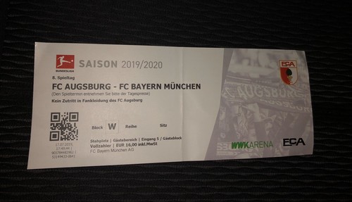 Sammler ticket augsburg - augsburg,