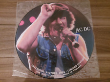 AC/DC Interview Picture Disc Vinyl Limited Edition
