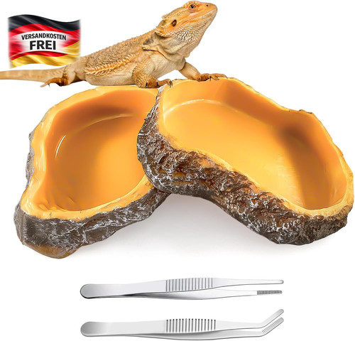 Reptil wasserschale set mit - wasserschale,