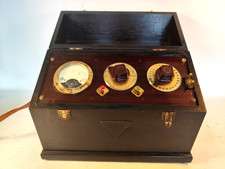 Reizstromgerät Elektro Medizin Elektrisiermaschine 1920 G. Wohlmuth Furtwangen