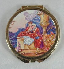 Pillendose rund Metall Dose für Tabletten