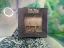 Ohrringe Edelstahl Vergoldet