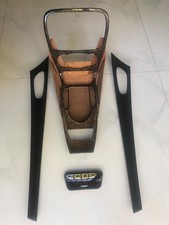 Mercedes SL R230 SL350 500 55 Mittelkonsole Blenden Set esche antrazit...