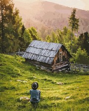 Malen nach zahlen - zahlen, auf