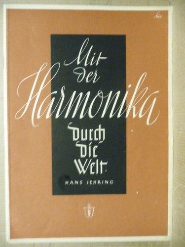 Notenheft mit der harmonika - ",