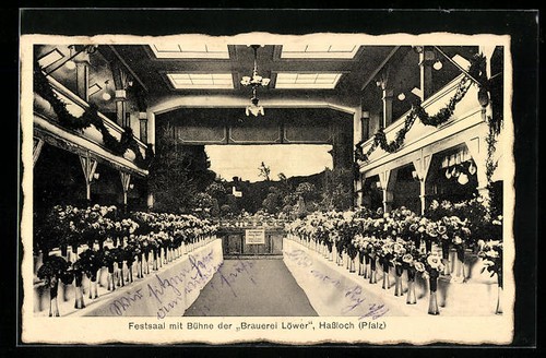 Haßloch ansichtskarte - haßloch, /pf.,