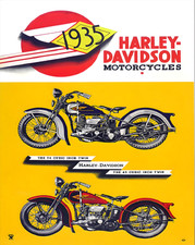Harley davidson 1935 - harley,