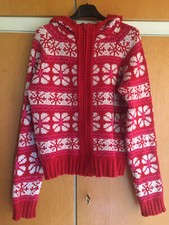 Roxy warme Strickjacke Norwegermuster M 3 38 Herbstjacke
