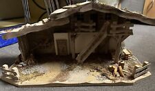 Weihnachtskrippe Krippe Stall Weihnachten Handgemacht Bayerischer Wald 