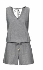 Damen Leinen Jumpsuit