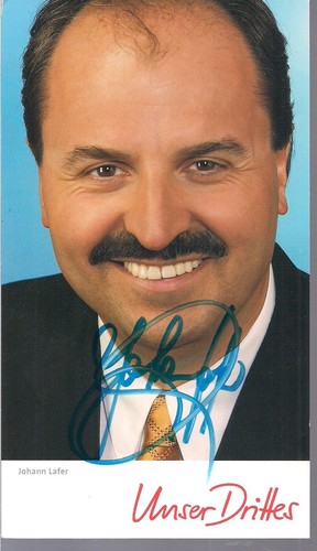 Autogramm johann lafer - johann,