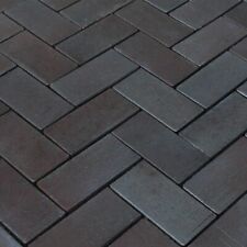 Pflasterklinker Dresden 24x11,8x5,2 cm anthrazit braun Klinkerpflaster