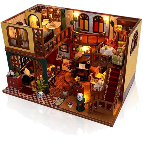 Diy miniatur haus - miniatur, bau-set