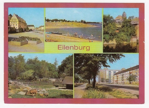 Eilenburg rathaus - ak,