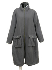 Ewa i Walla Damen Mantel in L / Grau Lagenlook und NEU  ( S 8694 )