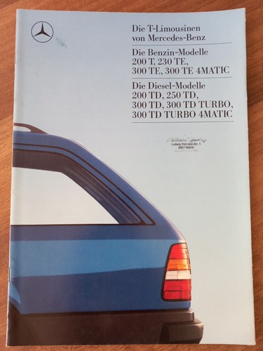 Mercedes benz 200t 300td - mercedes-benz,