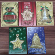 5 Wunderschöne  Grußkarten +++ WEIHNACHTEN + Basteln + Karten + Jittenmeier + 22