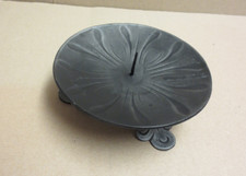 Kerzenständer Kerzenleucher Kerzenhalter Altarleuchte Eisen Dorn Ø 12 cm schwarz