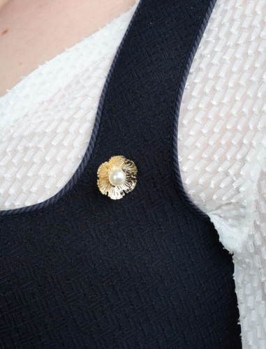 Marjo ansteck pin - marjo, blume