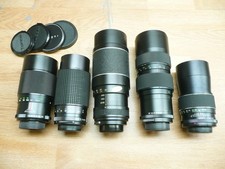 4 ZOOM OBJEKTIVE / 1 FESTBRENNWEITE - M42