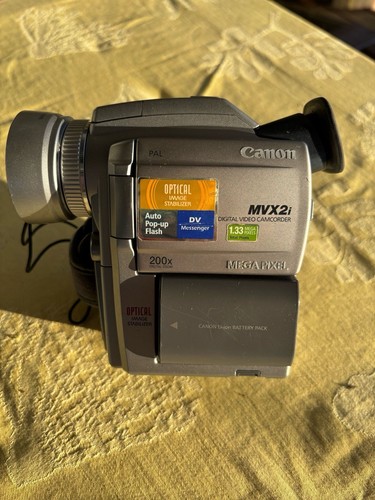 Canon mvx2i digital - canon, video