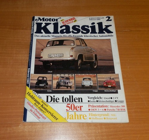 Motor klassik 1987 - klassik, die
