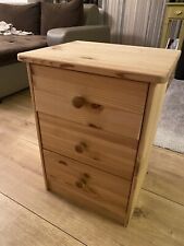 Nachttisch Nachkästchen Bett Schlafzimmer Nachtkonsole Holz