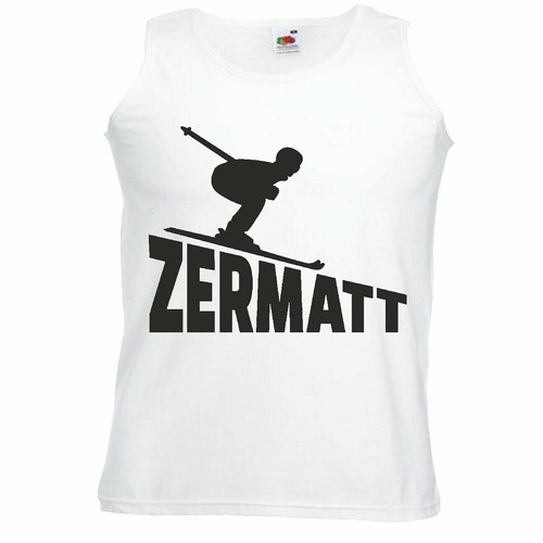 Tank top zermatt ski ort - tank,