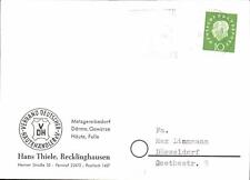 (Y3839) Postkarte Metzgereibedarf Hans Thiele, Recklinghausen 1961