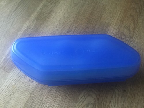 Tupperware eierbox blau - tupperware, /