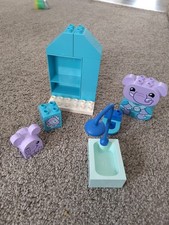 LEGO DUPLO Alltagsroutinen: Baden, Lernspielzeug für Kleinkinder ab 1 ½ Jahren, 