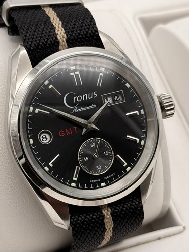 Cronus automatik herrenuhr - cronus, gmt