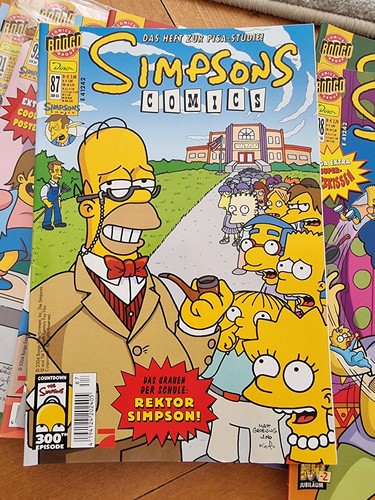 Simpsons comics dino bongo - comics, #87