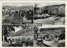 Pforzheim, Kupferhammer, Nagoldtal, Dillweißenstein Brücke