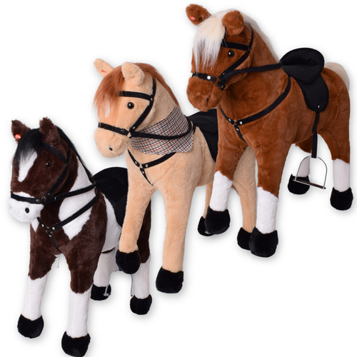 Trend plüsch reitpferd - trend,